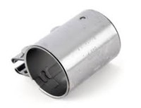 Coupleur de serrage de joint bout à bout de manchon d'échappement en acier inoxydable SS304 pour système de mesure métrique Colliers de serrage personnalisés OEM