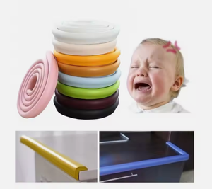 Tira protectora gruesa de seguridad para bebés, protectores de esquina, borde de gabinete para niños, tira de parachoques para niños, barra de choque, suministros para bebés - Product Image 3