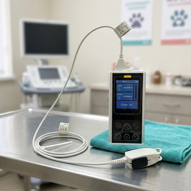 SY-C061 Portable Handheld Capnograph EtCO2 Analyzer SpO2 Monitor for Dog Surgical Instruments Emergency Use Ambulance Pulse