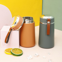 Nouvelle Bouteille d'Eau Créative 2024 en Acier Inoxydable 304 – Bouteille Pratique pour Sports de Plein Air, Pots et Bouteilles d'Emballage