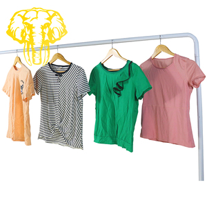 Ropa usada de <span class=keywords><strong>segunda</strong></span> <span class=keywords><strong>mano</strong></span> para mujer, camiseta lisa Boyfriend de grado británico, pantalones vaqueros de algodón de verano para adultos - Product Image 1