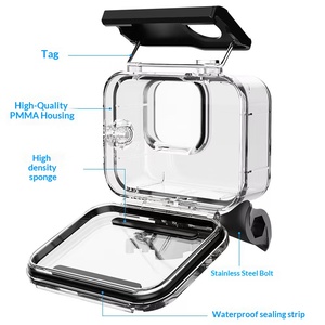 Boîtier étanche haute pression certifié CE pour caméras GoPro9/10/11/13 et Hero13, pas besoin de retirer le filtre de l'objectif, boîtier de plongée - Product Image 3