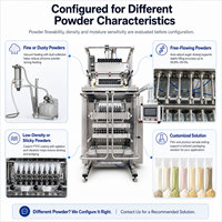 Multi-Lane Back Side Seal Sachet Sap Poeder Verpakkingsmachine Automatische Fruit Poeder Stick Verpakkingsmachine