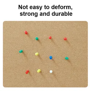 Bacheca per bacheca in legno con struttura in legno con struttura in legno che Pinning la superficie del foglio di sughero - Product Image 6