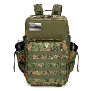 Mochilas de Senderismo Impermeables para Exteriores, Logotipo OEM, Bolsa de Trekking, Oxford 900D, 45L, Mochila Táctica para Camping - Product Image 5