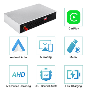โมดูล Wireless Carplay สำหรับ Porsche Cayenne/Cayman/Boxster 911 PCM 3.0 กล่อง Android Auto AI มัลติมีเดีย หน้าจอ 7 นิ้ว - Product Image 4