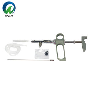 Seringues vétérinaires en plastique/métal réglables en continu pour l'élevage, seringues à vaccin pour poulets de 10 <span class=keywords><strong>ml</strong></span> - Product Image 2