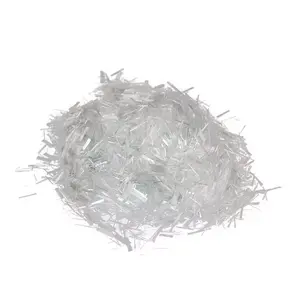 Offre Spéciale 3mm 6mm 9mm 15mm brin haché fibre de verre Grc béton armé brin de fibre de verre haché