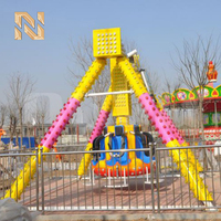 Manège à Pendules Compact Nova Rides pour Enfants SP-CG – Équipement de Parc d'Attractions Extérieur pour Carnavals et Aires de Jeux