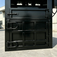 Presse à balles verticale non métallique pour déchets, personnalisée par l'usine source, sûre et de haute valeur, pour le compactage de ferraille de cuivre et de canettes d'aluminium
