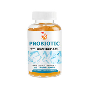 Suplementos Herbales Más Vendidos con Lactobacillus rhamnosus y Lactobacillus acidophilus, Gomitas Probióticas que Mejoran la Absorción de Nutrientes - Product Image 6