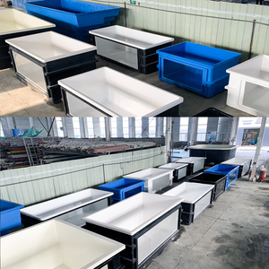 Bassin à poissons en fibre de verre de haute qualité pour Koi et poissons rouges, bassin extérieur pour aquaculture et élevage de poissons - Product Image 5