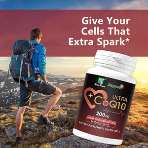 Cápsulas blandas de coenzima Q10 Wins Town, Dale a Tus Células Ese Toque Extra de Energía, suplemento de coenzima Q10 de 200 mg, cápsulas de suplemento de coenzima Q10 - Product Image 3