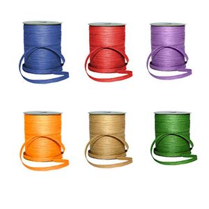 Natural Raffia <b>Ribbons</b> Environmental Friendly Recyclable Paper Raffia <b>Ribbon</b> Roll for <b>Decoration</b> - Product Image 5