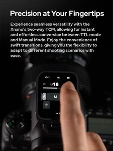 Mới Godox XNano X3 TTL HSS 2.4G đèn <span class=keywords><strong>flash</strong></span> không dây kích hoạt màn hình cảm ứng OLED Transmitter sạc nhanh cho Canon <span class=keywords><strong>Nikon</strong></span> Sony Fujifilm - Product Image 4