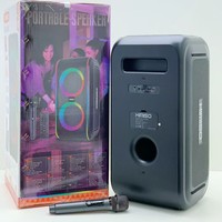 Haut-parleur Bluetooth 5.3 QS-6206 pour le commerce international, double haut-parleur de 6,5 pouces 40W avec batterie intégrée, idéal pour le KTV à domicile et les événements extérieurs