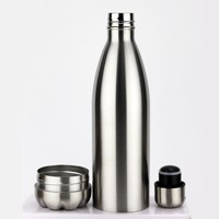 Bouteille d'eau de sécurité moderne avec compartiment secret - Boîte de dissimulation pour argent de camping
