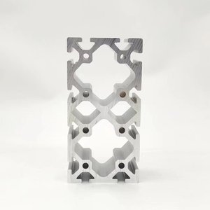 Profil Ekstrusi <span class=keywords><strong>Aluminium</strong></span> Ukuran Khusus Standar Eropa Ketebalan 5mm T Slot 80mm*160mm - Product Image 4