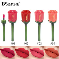 Gloss à lèvres hydratant non-collant Halal, fini mat velours rose, rouge à lèvres liquide longue tenue, gloss à lèvres inaltérable, vente en gros pour les fêtes
