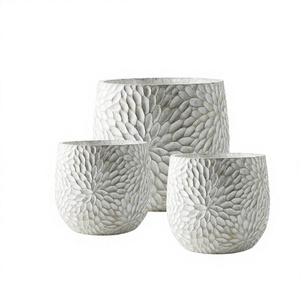 Ceramic <b>Pots</b> & Planters Glazed Finish Traditional Design HAPRO Brand <b>for</b> Indoor/Outdoor Use - Product Image 1