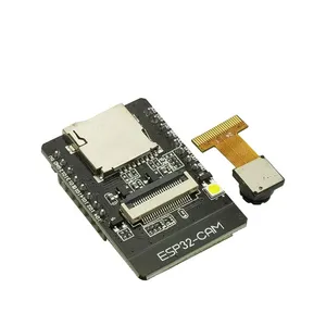 ESP32-CAM开发板，带无线印刷电路板模块串行端口OV2640摄像机测试板，由电源驱动模块