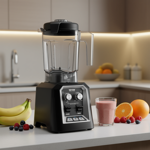 Blender Vevor 1400W 68 Oz, 6 lames, pour cuisine commerciale, machine à smoothies - Product Image 2