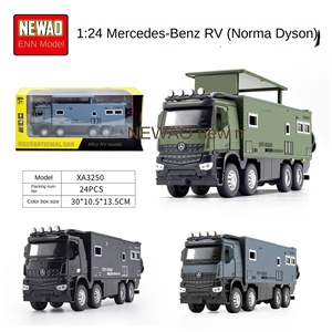 1:24 mercedes-benzz Norma <span class=keywords><strong>Dyson</strong></span> RV modèle de voiture en alliage plastique effets sonores et lumineux vente en gros transfrontalière chaude P - Product Image 6