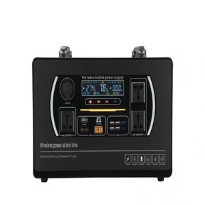 Not strom versorgung im Freien <span class=keywords><strong>Solar</strong></span> ladestation Reiner Sinus-Wechsel richter MPPT-Controller Auto-Stromquelle Taschenlampe - Product Image 6