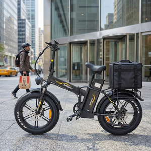 Nouveauté Emoko C94 Vélo électrique <span class=keywords><strong>pliable</strong></span> 1000w E-Bike pour la livraison de nourriture 50km/h Vélo de livraison de nourriture E-Bike Vélo électrique de ville - Product Image 1