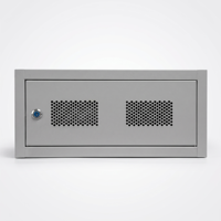 Boîtier mural 4U 19 pouces étanche IP65 pour DVR/NVR extérieur, en acier SPCC, mini-boîtier réseau certifié CE RoHS ISO, en stock