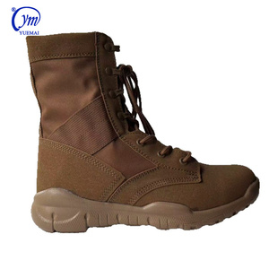 Promotion Botte Tactique de Désert et de Jungle en Cuir Respirant à Double Sécurité, Semelle en Caoutchouc, Idéale pour la Randonnée - Product Image 3