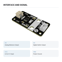Modul Sensor Kelembaban Tanah Resistif Sensor Lingkungan dengan Output Analog Digital untuk Pemantauan Tanaman Arduino