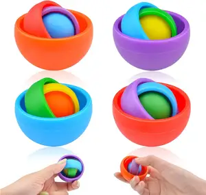 Fidget Gyrospeelgoed, Ideale Cadeaus Heel Fidget Speelgoed Voor Kinderen Jongens Meisjes Volwassenen Tieners, Adhd Autisme Stress Relief Vingerspeelgoed