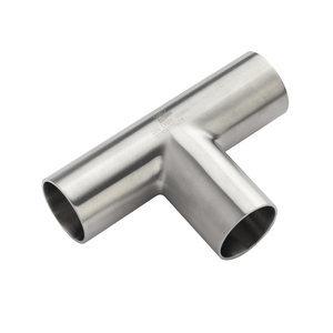 Accesorios de Tubería <span class=keywords><strong>Sanitaria</strong></span> de Acero Inoxidable con Soldadura a Tope y Pulido Interior, SUS 304 SUS316, Conexión en T Igual, Buen <span class=keywords><strong>Precio</strong></span> - Product Image 3