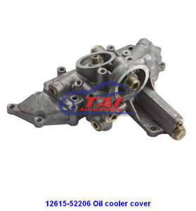 ฝาครอบออยล์คูลเลอร์ TAI รุ่น 12615-52206 อลูมิเนียมประสิทธิภาพสูง รับประกัน 1 ปี สำหรับเครื่องยนต์นิสสัน ED33 FD35 - Product Image 2