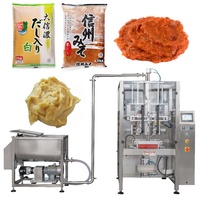 Volledig automatische VFFS rotorpomp vloeibare pasta zakverpakkingsmachine voor hoogviskeuze tomatensaus in plastic zakken