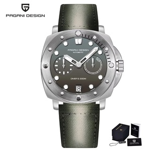 Montre de plongée automatique mécanique pour homme PAGANI Design PD-1767, étanche à 200 m, marque de luxe haut de gamme, verre saphir AR - Product Image 1