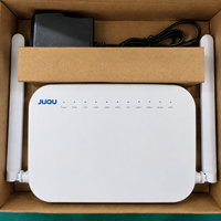 ONU H3-1S d'occasion Fibre Optique 4GE LAN RJ45 TEL 2USB Double Bande 2.4G/5G WiFi6 AX1800Mbps Réseau GPON FTTH