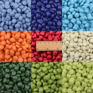Mosaicos de Vidrio Esmaltado Redondos Mini, Coloridos, Sueltos, para Manualidades y Decoración - Product Image 4