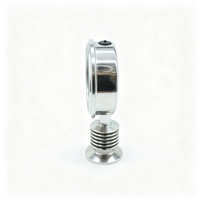 Manomètre à diaphragme anti-vibrations sanitaire en acier inoxydable avec raccord Tri-Clamp -0,1-4 MPa pour l'industrie alimentaire et pharmaceutique