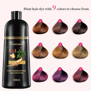Người Đàn Ông Của Cao Cấp Thảo Dược Tự Nhiên Dầu Gội Đầu Và Râu Dye Kem Cho Chải Chuốt Màu Tóc Sản Phẩm - Product Image 4