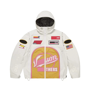 Nuova Collezione Invernale di Moda Europea e Americana: Giacca Bomber in Pelle con Collo Alto e Ricami, Stile Motociclistico - Product Image 4