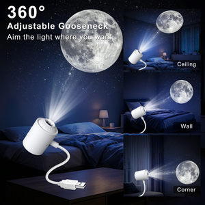 Proyector de Luz Flexible con Diseño de Galaxia y Cielo Estrellado, Ángulo Ajustable, Lámpara Colorida para Decoración de Paredes y Techos en Dormitorios y Hogares - Product Image 2