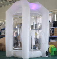 Cube gonflable pour jeu d'argent, avec lumière LED, nouveau prix d'usine,