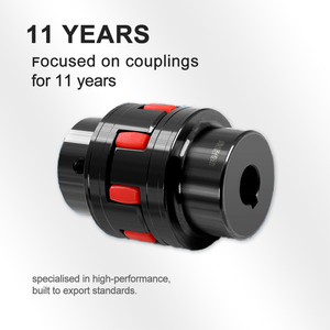 Type Flexible Coupling Elastic Jaw Coupling in Steel OEM Customizable Options Available 98ShA - Product Image 5