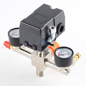 Pressostat automatique Lefoo 1/2 pouce avec manomètres pour compresseur d'air - Product Image 2