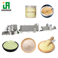 Ligne de production clé en main de poudre nutritionnelle industrielle, équipement de fabrication de céréales pour bébés, de porridge instantané et de nourriture pour le petit-déjeuner