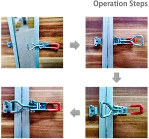 Có thể điều chỉnh chuyển đổi chốt kẹp 4001 dụng cụ cầm tay phát hành nhanh chóng <span class=keywords><strong>Heavy</strong></span> <span class=keywords><strong>Duty</strong></span> Công suất chốt loại 360lbs giữ Công suất - Product Image 4