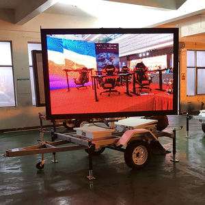 琥珀色のトラフィック主導のディスプレイP20ポータブル可変メッセージサイントレーラー - Product Image 5