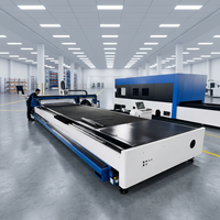 Machine de découpe laser à fibre CNC 2 en 1 pour tôles métalliques, tubes ronds, tubes carrés et traitement de l'acier de construction